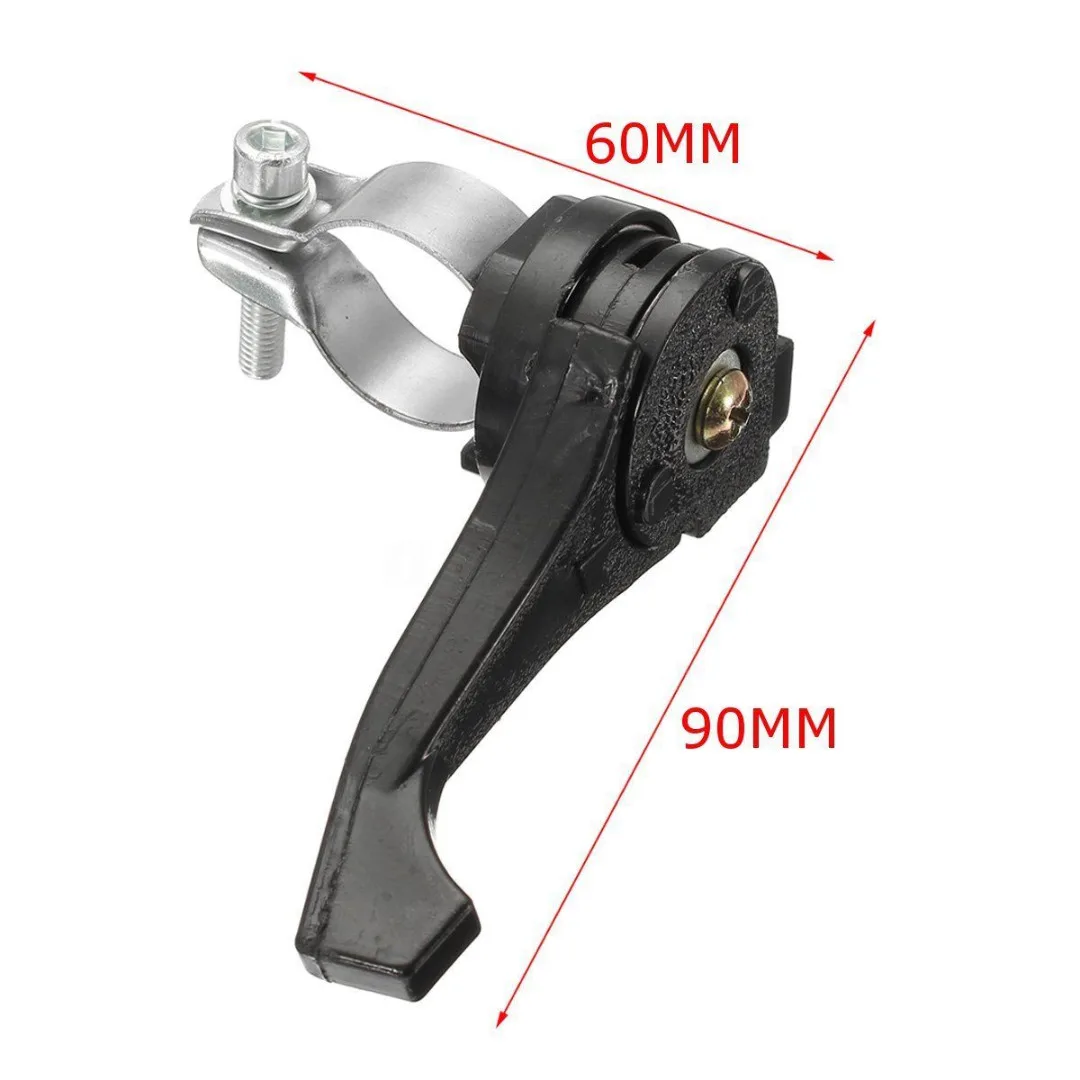Universal Black Lawnmover Throttle Lever For 23mm - 27mm Lawn Mower Handlebar