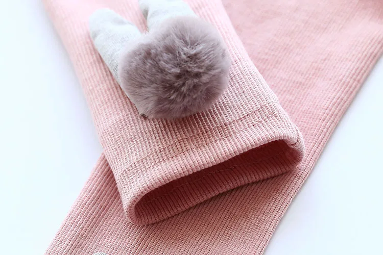 2018 Spring Autumn Free Shipping Child Baby Clothing Solid Color Long Trousers Pants Baby Rabbit Kids Children Girl Leggings (19)