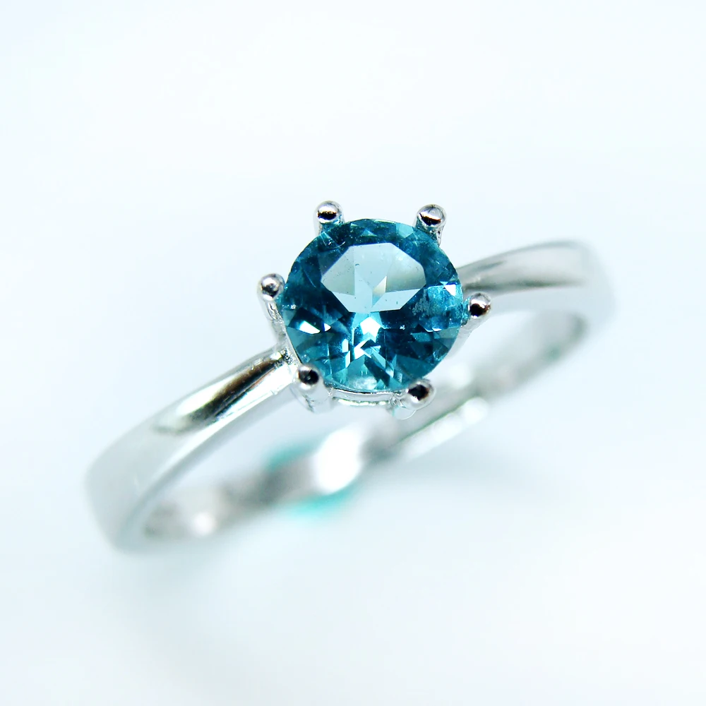 Apatite Women Ring 925 Silver Ring Raw Apatite Natural Apatite Ring Gemstone Ring