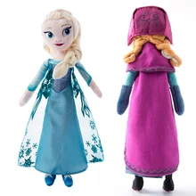 Baby Dolls Snow Queen Princess Anna Elsa Dolls Kids Toys cartoon dolls children gift Girls birthda Pelucia Boneca Juguetes