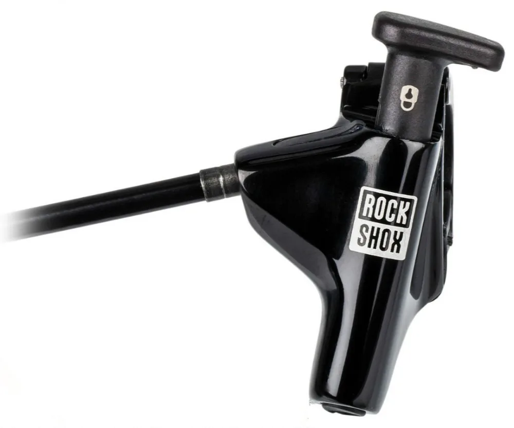 Bicycle Rockshox fork top wire lock gunlock wrench wired remote control