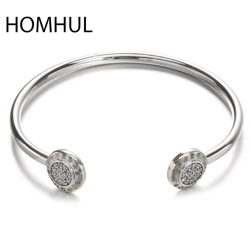 Authentic 100 Sterling Silver Bracelet Open Bangle & Bracelet for DIY