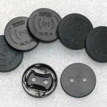 Диаметр 30 мм внутренний диаметр двойное отверстие патруль тег TK4100 точка патруля EM4100 бирки осмотра