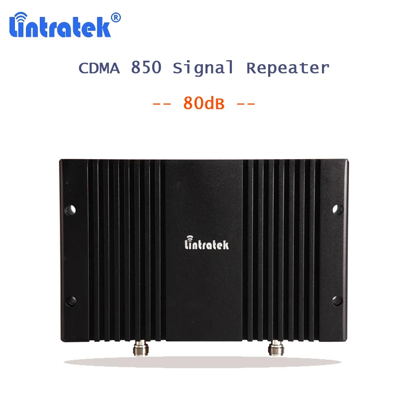 

Lintratek repetidor celular 850 Band 5 CDMA/UMTS 850mhz Signal Booster amplificador AGC MGC 80dB Ceulular Amplifier 2G/3G S36