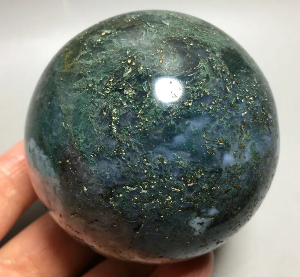 

538g NATURAL OCEAN JASPER QUARTZ BALL CRYSTAL HEALING crystals healing stones