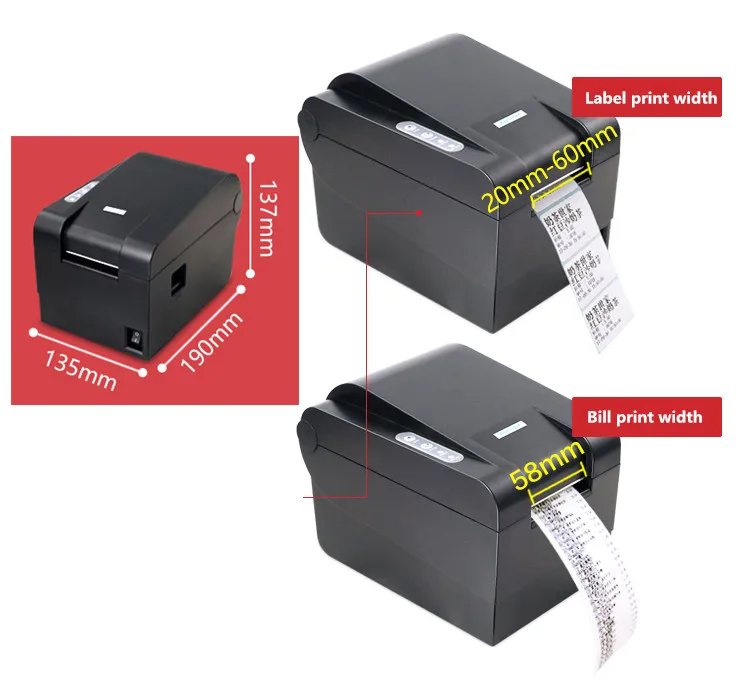 Gift 1pcs Wireless Scanner Clothing Tag 58mm Thermal Barcode Printer Sticker Printer Qr Code The Non Drying Label Printer Barcode Printer Thermal Barcode Printerlabel Printer Aliexpress<script async src=