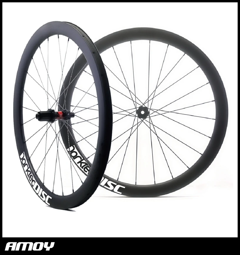 Gravel Bike Cyclocross Wheelset Toray T700 Carbon Fiber Road wheelset