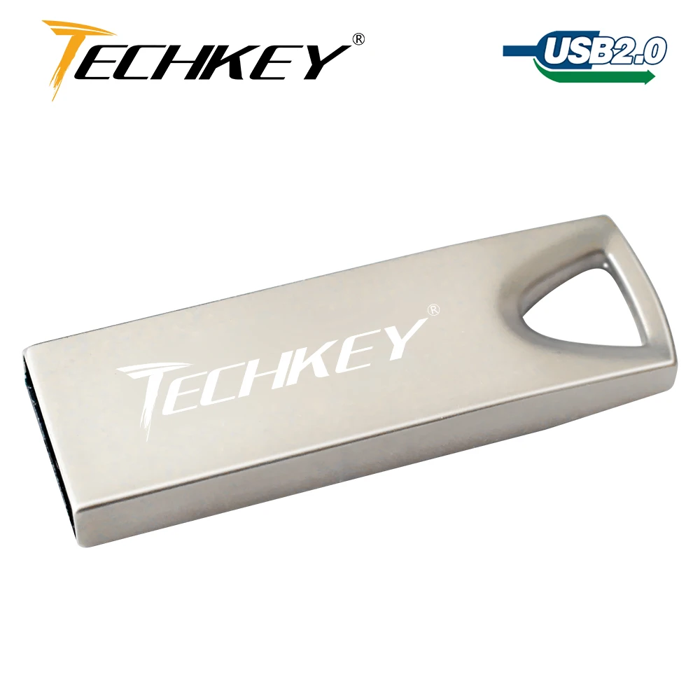 Thechkey USB флэш-накопители 32 ГБ 64 ГБ Флеш накопитель 16 ГБ флешки флеш-память USB Stick 8 ГБ 4 ГБ U диска для Хранения Серебряной Флеш накопитель
