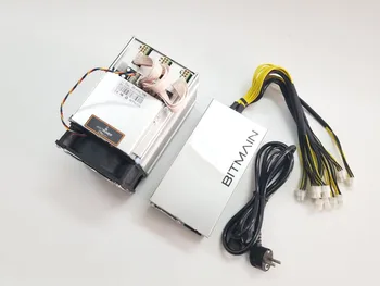 Günstig Auf Lager Verwendet ZCASH Miner Antminer Z9 Mini 10k Sol/s 300W Mit Bitmain APW3 1600W NETZTEIL Asic Miner Equihash ZEN ZEC BTG Miner