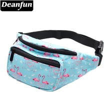Deanfun 3D принт Фламинго поясная сумка с регулируемым ремнем сумки для женщин поясная сумка для путешествий DYB2