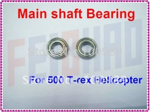 

F01762-2 Wholesale 2pcs 8x16x5mm 500 Main shaft Bearing , RC Helicopters ALING TREX T-REX 500+ FS