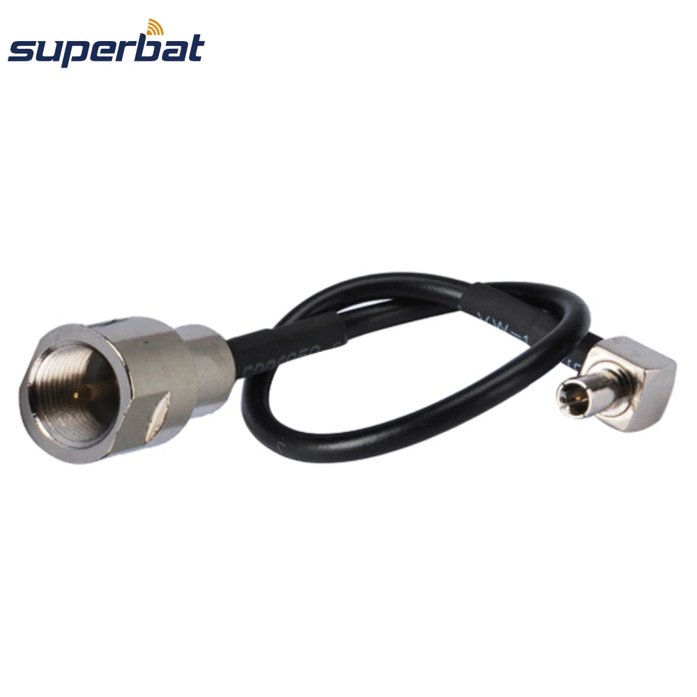 

Superbat Custom RF Cable Assembly FME to TS9 Male Plug Right Angle for SIERRA WIRELESS ULTIMATE AIRCARD 312U