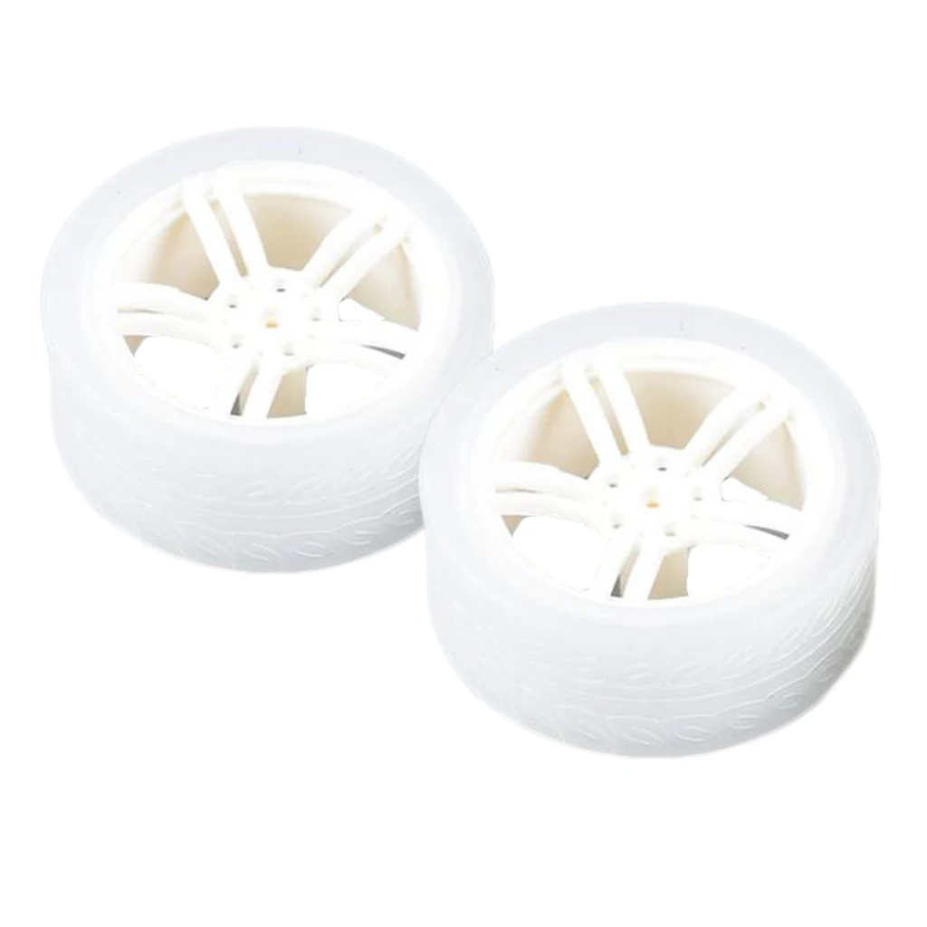 DIY Rubber Plastic Motor Wheel Tyre Tire For Smart Robot Car wheels