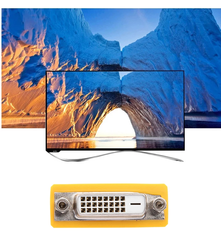 HDMI для переходника DVI кабель 24 k позолоченный штекер DVI 24+ 1 к HDMI 1080 P видео конвертер кабель для ПК HDTV проектор монитор