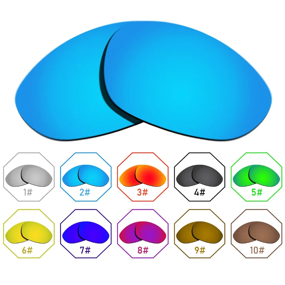 Поляризованные Сменные линзы для X Metal XX Frame-много цветов Антибликовая Анти-вода против царапин