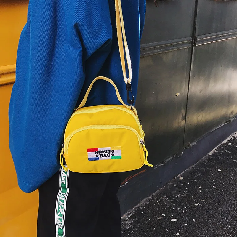 MENGHUO Small Shoulder Bags Female Solid Zipper Luxury Women Designer Flap Mini Nylon Summer Beach Crossbody Bag Sac A Main 2018 (29)