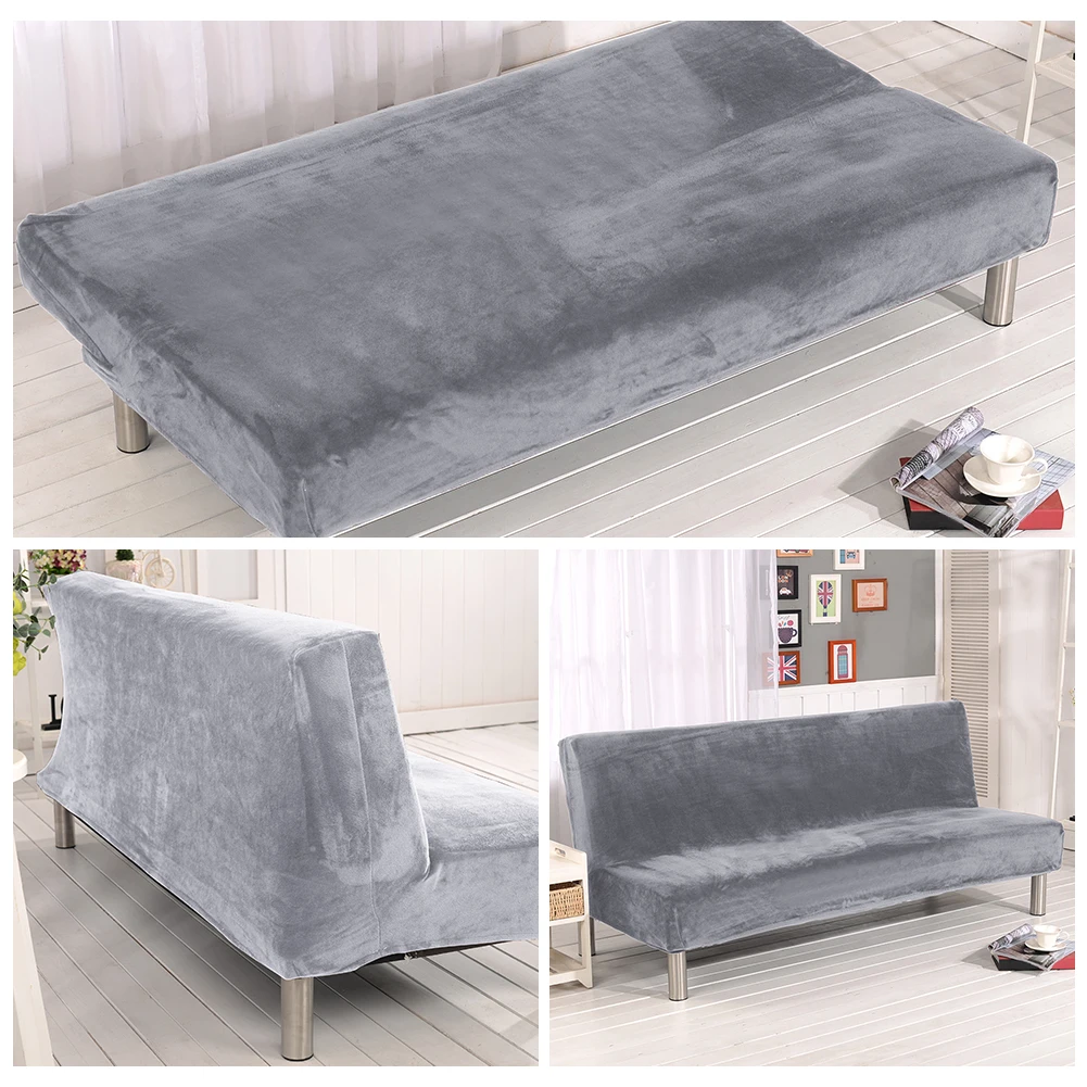 Твердые Все включено эластичные чехлы для диванов сплошной цвет полный охват диване покрытие анти-клещи Slipcover мебель защитная крышка