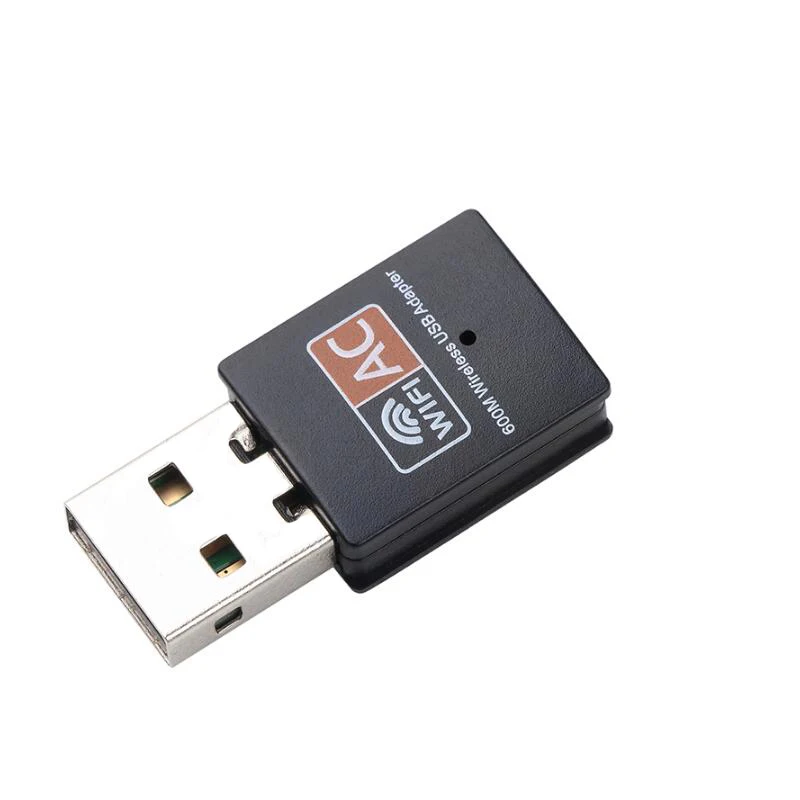 20 шт./лот BRSUANG Ethernet антенна Wi-Fi приемник 600 Мбит/с 2,4 ГГц+ 5 ГГц USB Беспроводной адаптер для компьютера ПК Macbook рабочего ноутбука