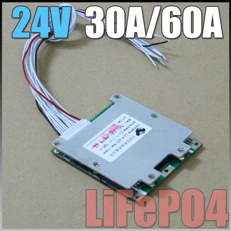 24 В BMS 30A/60A Электрический велосипед Lifepo4 8 S 29.2 700 Вт Аккумулятор система Баланса PCB