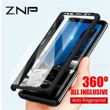 ZNP 360 полный защитный чехол для телефона для samsung Galaxy S10 S9 S8 Plus S7 Edge чехол для Galaxy Note 9 8 S10E S9 со стеклом