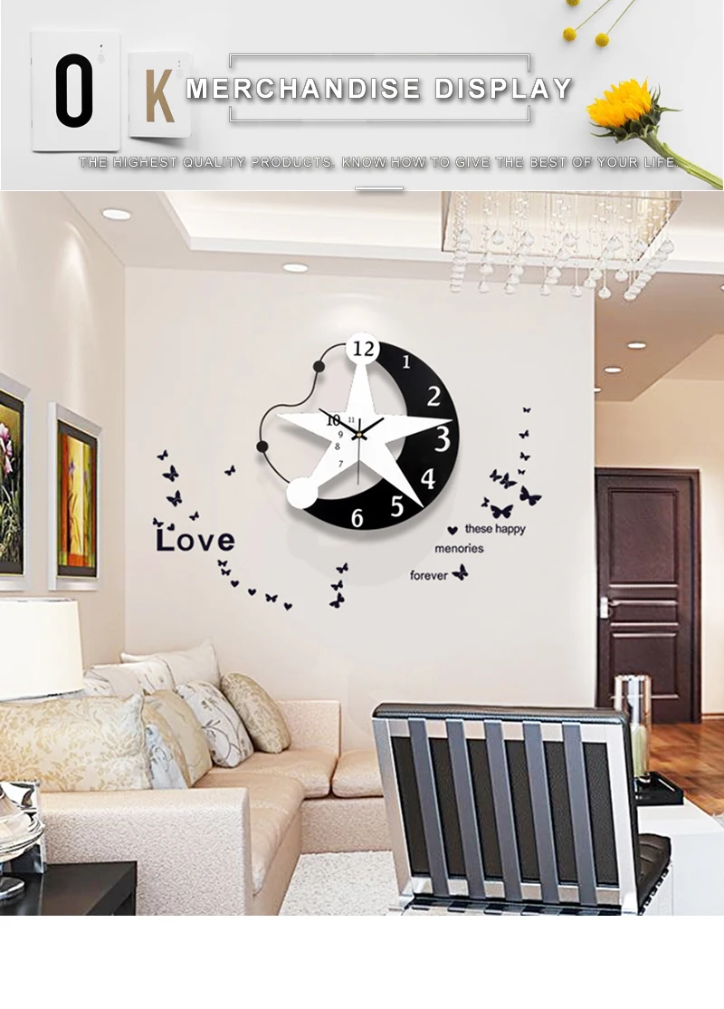  home dekor o clock kiss band clok clock on the wall vintage home decor kitchen sticker wall clocks wall clock modern design clocks for home decor wooden cuckoo clock steven universe queen (10)