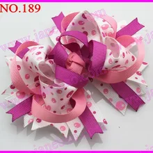 60 шт., банты волосов 4,5 ''бутик забавные, для волос для девочек, с бантом, заколки для волос, смешанные цвета