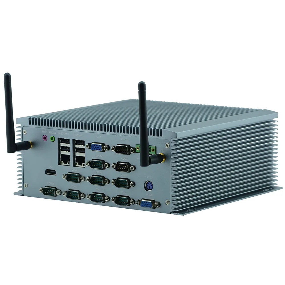 Partaker Industrial PC Q6 With 10 COM COM3  to COM6 support RS485 2 LAN SIM Card Slot  (6)