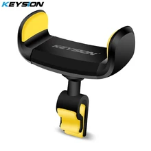 KEYSION Car Phone Holder for Iphone X 8 8 Plus 7 6 Air Vent Mount Car Holder 360 Degree Ratotable Support Mobile Car Phone Stand
