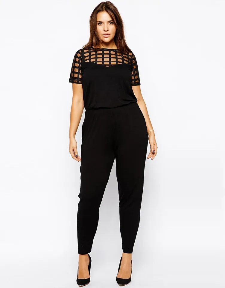 plus size designer jumpsuits