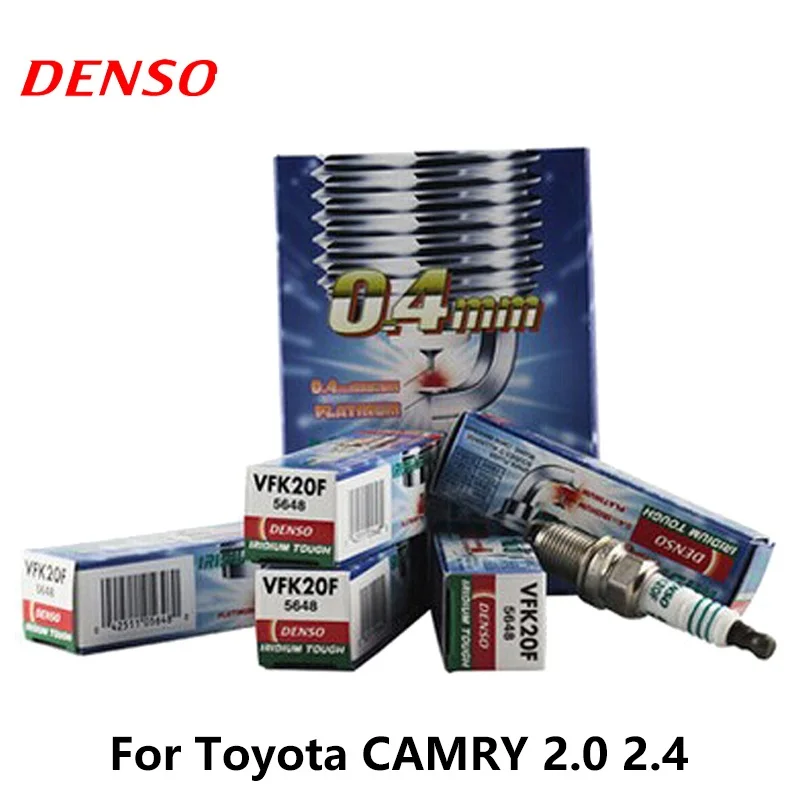 4 шт./компл. автомобильная свеча зажигания DENSO для Toyota Hyundai Sonata Peugeot Teana Mitsubishi Outlander