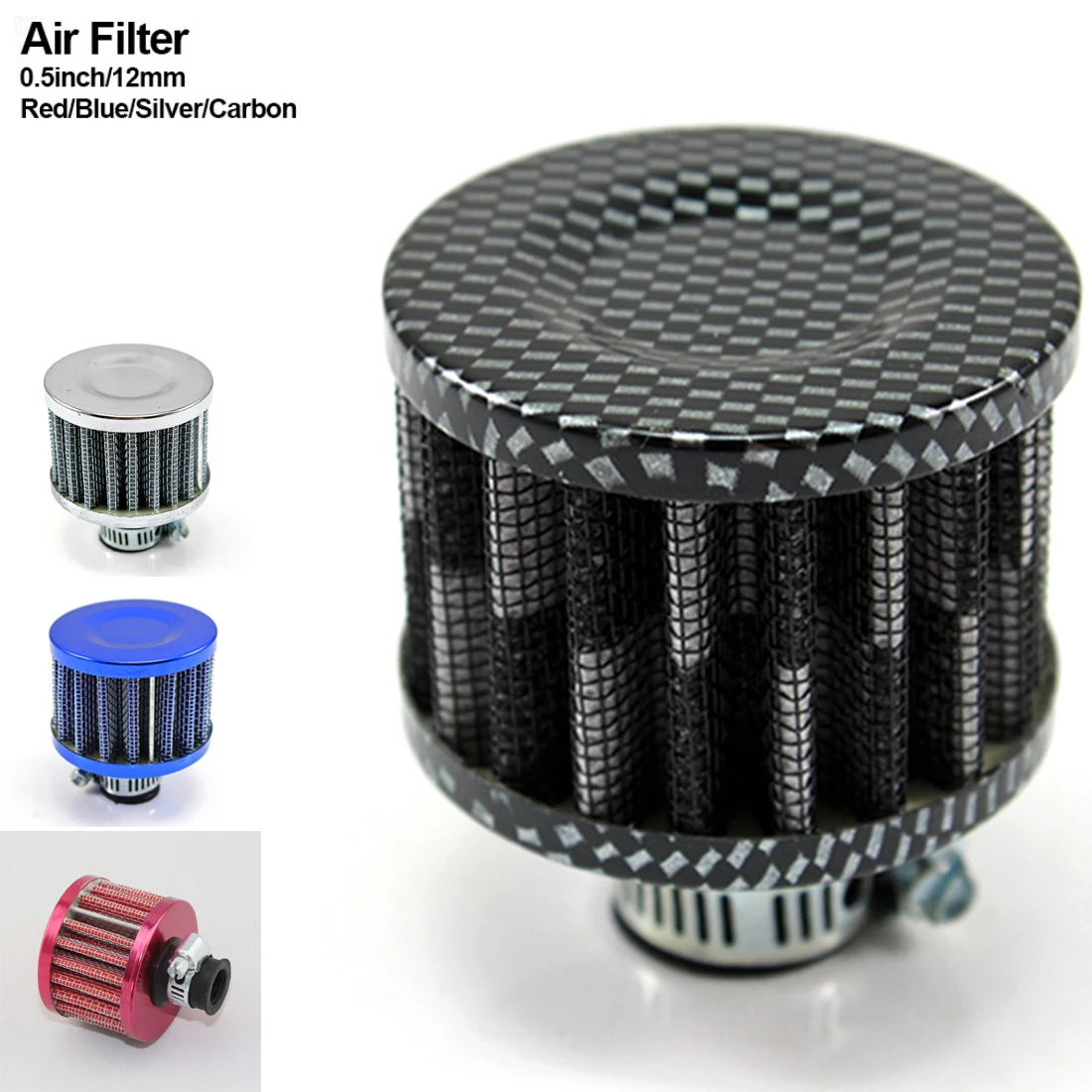 Buy CAR partment Car Round Conical Air Filters 12MM