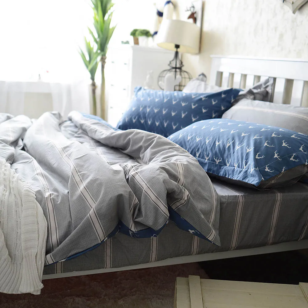 Popular Mens Duvet Coversbuy Cheap Mens Duvet Covers - M Beddingoutlet Bedding Set Queen King European Elk Men's Duvet Cover Setwith Pillowcases Pcs Cotton Bed Set Home popular mens duvet coversbuy cheap mens duvet covers - m beddingoutlet bedding set queen king european elk men's duvet cover setwith pillowcases pcs cotton bed set home