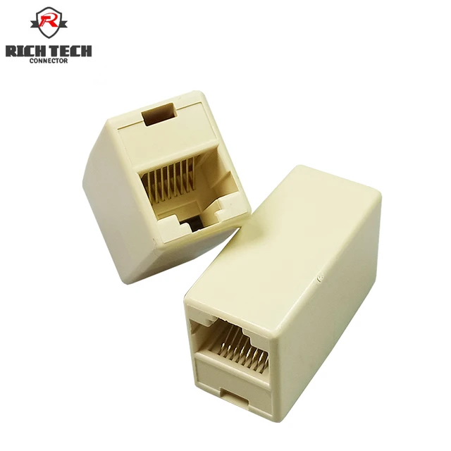 8pcs rj45 female to female network lan connector adapter coupler Audio Adapters Connectors 8pcs rj45 female to female network lan connector adapter coupler extender rj45 ethernet cable join extension converter coupler