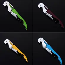 Открывалка для бутылок из нержавеющей стали морской конский штопор для вина открывалки штопор для красного вина инструмент Многофункциональный смешанные цвета Прямая