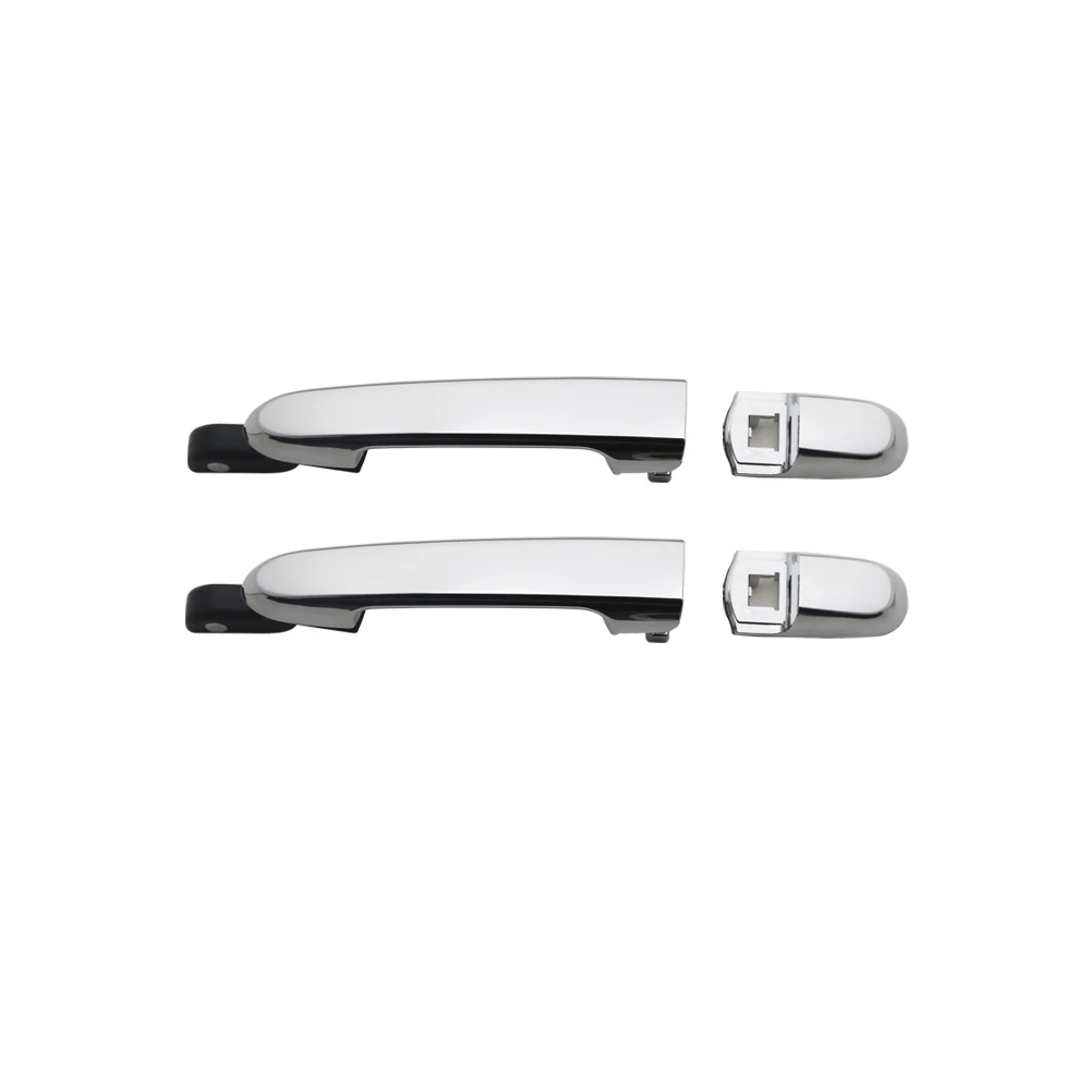 CHROME REAR LEFT RIGHT EXTERIOR DOOR HANDLE FOR HYUNDAI