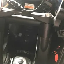 Велосипед GP ПОДХОДИТ KAWASAKI изменение Versys 650 на Руль управления для мотоциклов плюс высокая товара адаптер Ручка алюминиевый сплав черный