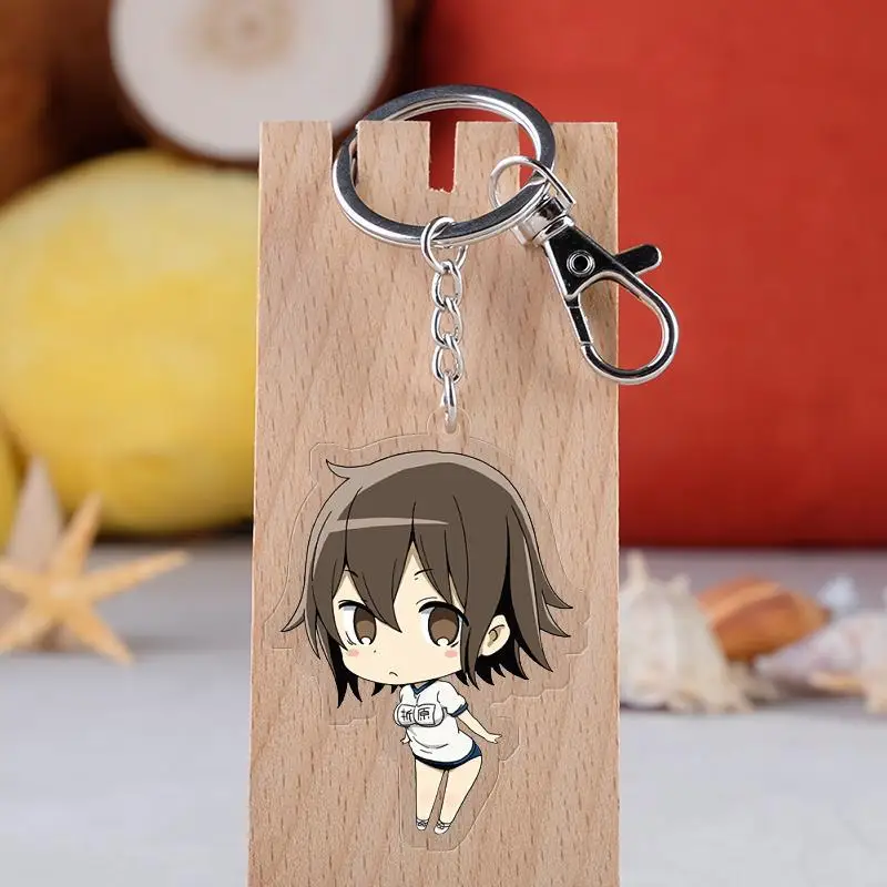 

Japanese Anime DuRaRaRa!! Cartoon Figure Car Key Chains Holder Best Friend Graduation Chirstmas Day Gift