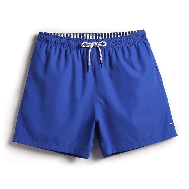 Günstig Mensbadebekleidung reizvollen weißen board shorts strand surfing schweiß mesh liner männer badeanzüge badeanzüge plavky einfarbig dunkelblau
