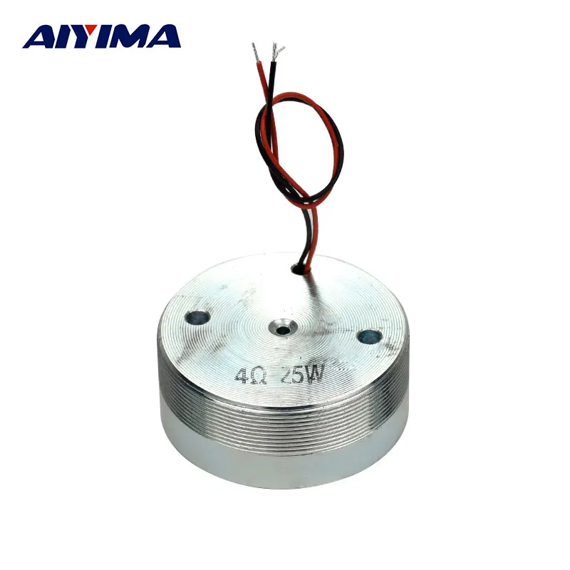 AIYIMA Audio Portable Speakers 25W/20W 4 Ohm/8 Ohm 44/50MM Full Range Vibration Speaker Altavoz Portatil Resonance Bass Speaker