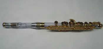 

Advanced c key piccolo gold plated keys Great sound And techniques