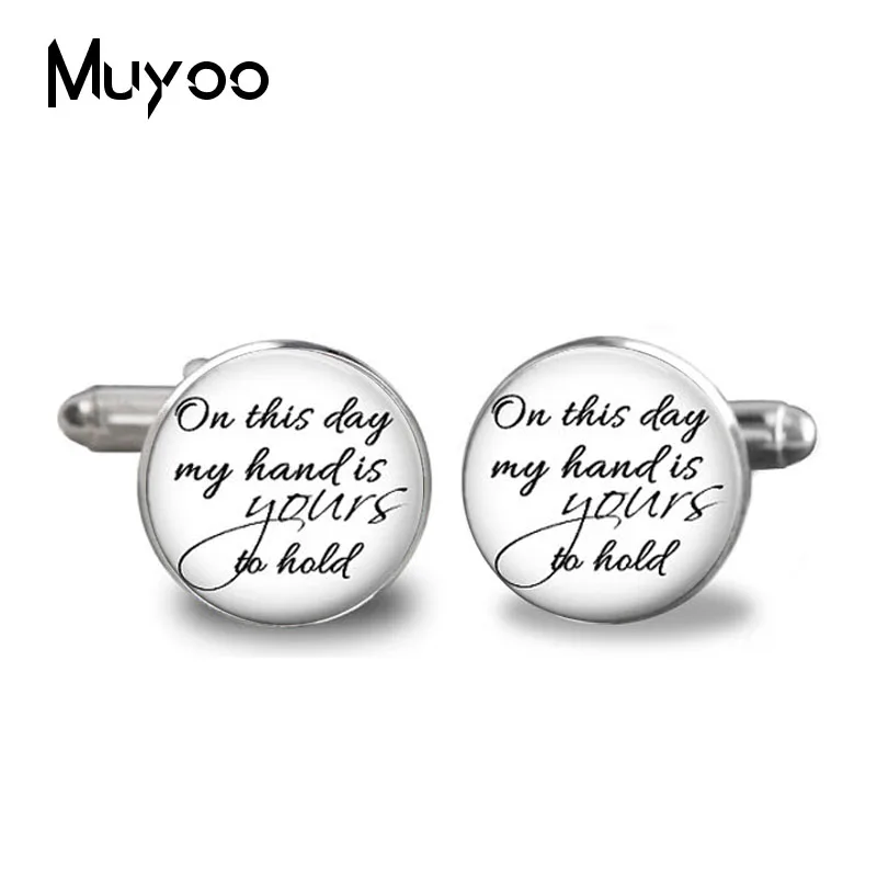 

2017 New Groom Cufflinks Wedding Cufflinks Custom Groom Cufflink Gift for Groom Heart Forever Yours fashion Copper Cuff