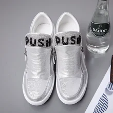 Summer new sexy breathable bud silk gauze + shining crystal lady casual shoes comfortable hollow out zipper shoes