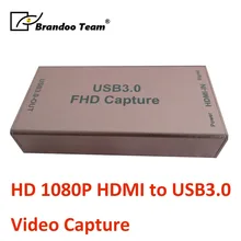 1080P Бесплатный драйвер HDMI Карта видеозахвата/захват, совместимый USB3.0/USB2.0 устройство захвата для Linux, Windows, OSX