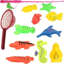 Распродажа, магнитные рыболовные игрушки, детские головоломки, ранние образовательные игровые наборы для рыбалки, летние игрушки, детские игрушки, детские подарки