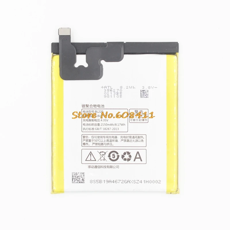 

VK 3.8V 2150mAh 8.17Wh BL220 Battery Replacement Li-Ion Bateria For Lenovo S850 S850T smartphone Rechargeable Batteries