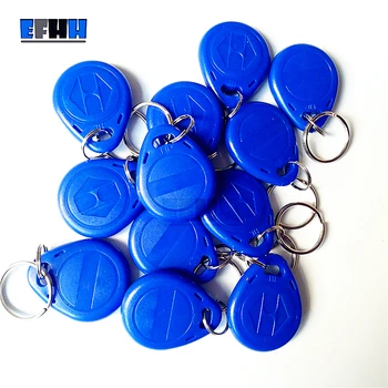

125Khz EM4305/EM4205 Rewritable RFID Keyfobs Key Tags Copy Clone Blank Card In Access Control Card