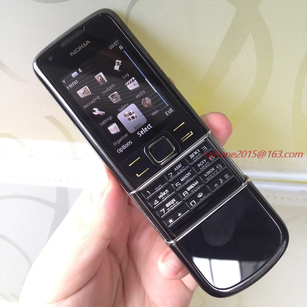 Восстановленный Мобильный телефон NOKIA 8800 Arte 1 Гб rom 8800e GSM разблокированный и русская клавиатура