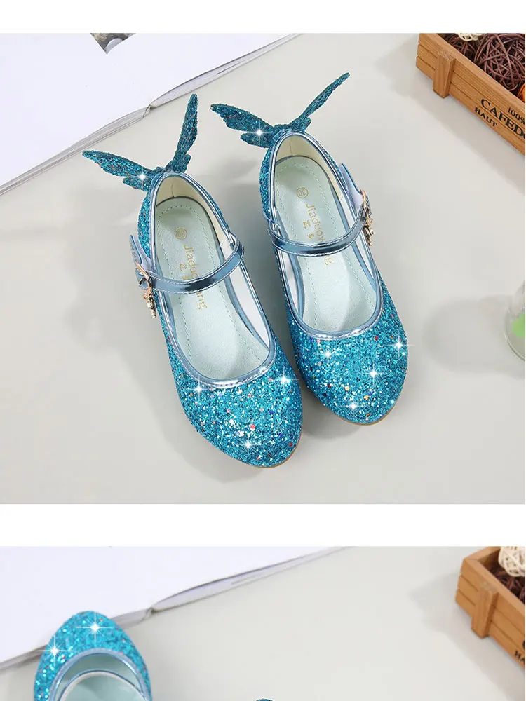 Crianças princesa meninas sapatos, sandálias para crianças