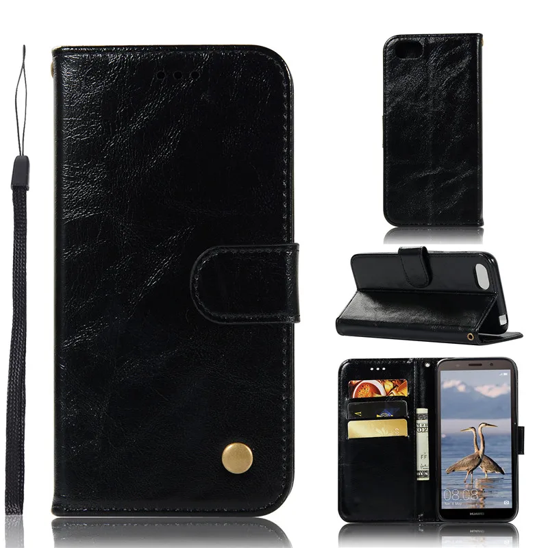 PU Leather Case For Huawei Y5 2018 DRA-L22 DRA-L02 Honor 7S Case Leather Wallet Flip Case For Huawei Y5 Prime 2018 5.45 inch (4)