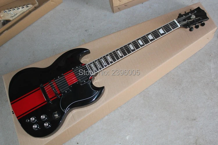 

Custom Shop Chinese sg electric guitar Mahogany body and neck 22 tone fretboard sg standard support customization hot sale